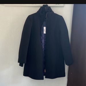 JCrew Petite Lodge Coat In Italian wool